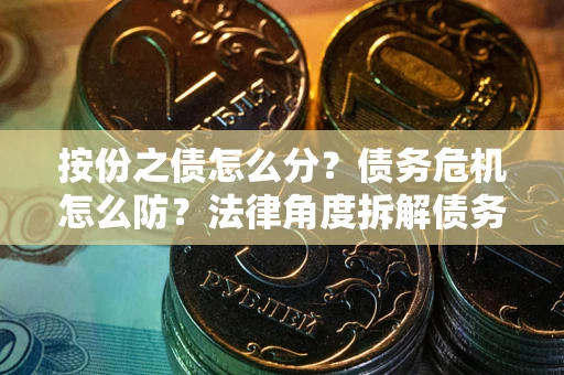 武汉按份之债怎么分？债务危机怎么防？法律角度拆解债务分配与风险自保指南