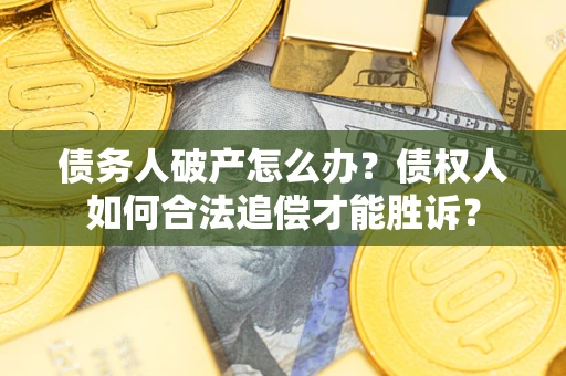 武汉债务人破产怎么办？债权人如何合法追偿才能胜诉？