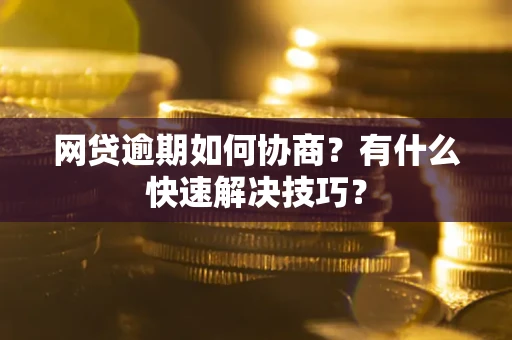 武汉网贷逾期如何协商？有什么快速解决技巧？