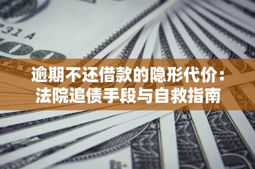 武汉逾期不还借款的隐形代价：法院追债手段与自救指南